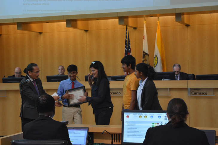 Award from San Jose Council